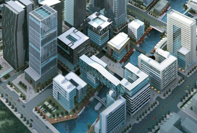 寧波南部商務區核心地塊Ⅰ、Ⅲ標幕墻工程